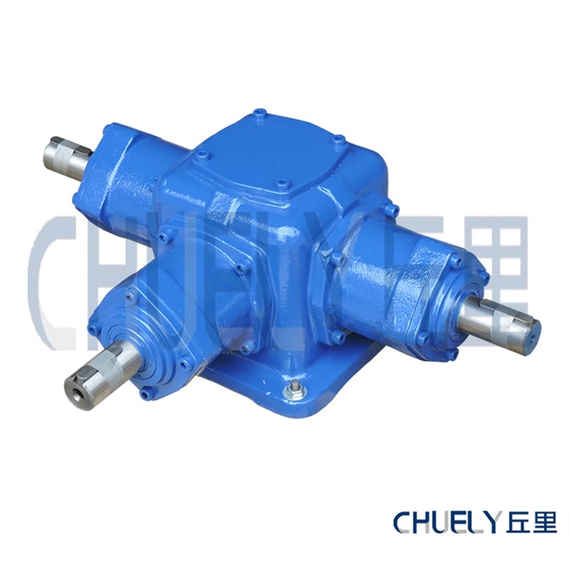 T6直角換向器 博能尺寸T7十字轉(zhuǎn)向箱 高清圖
