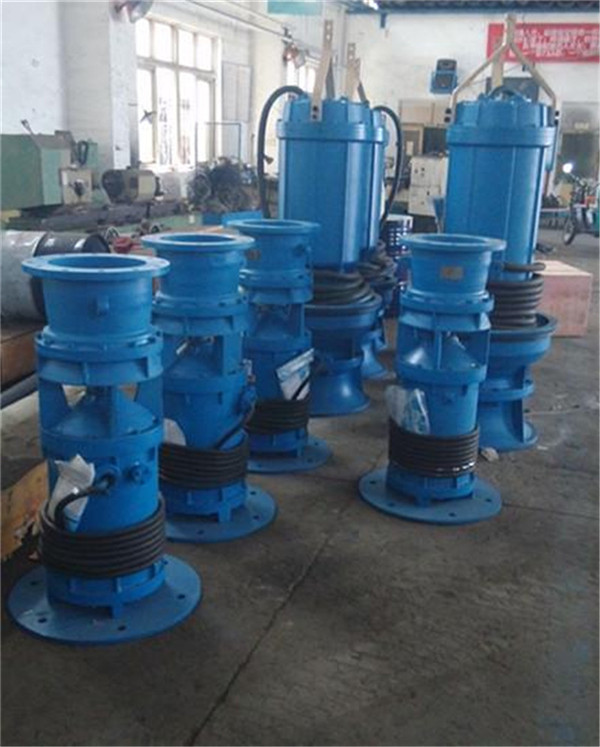 滾輪式中吸式潛水軸流泵