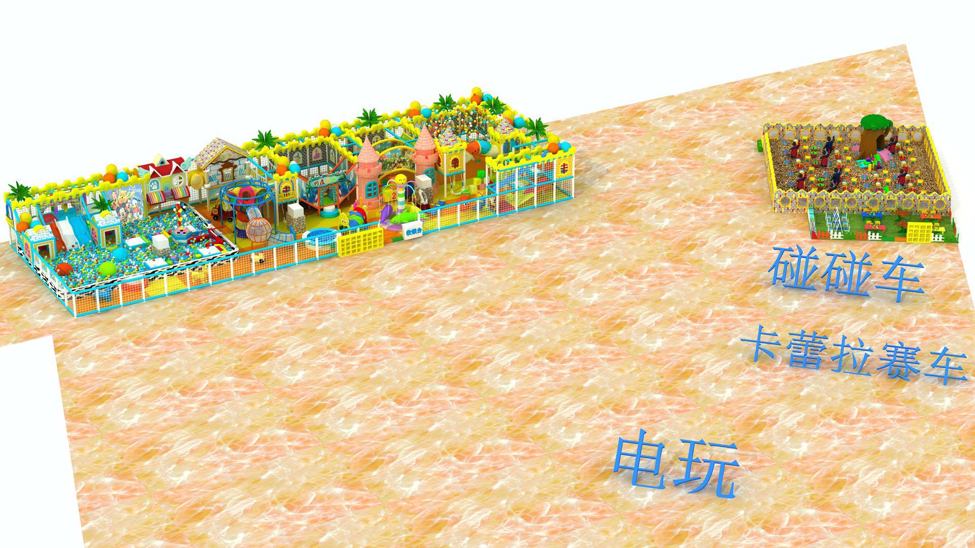 淘氣堡兒童樂(lè)園室內(nèi)設(shè)備游樂(lè)場(chǎng)設(shè)施 大型滑梯組合拓展樂(lè)園