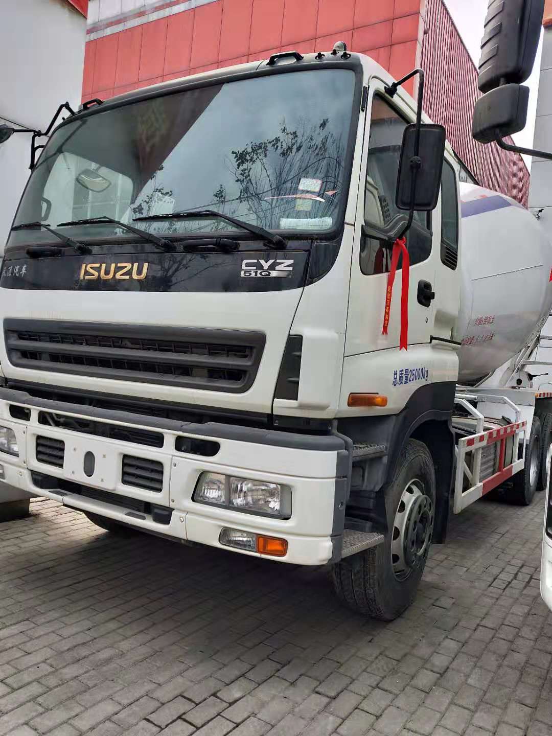 庫存12方五十鈴攪拌車*處理