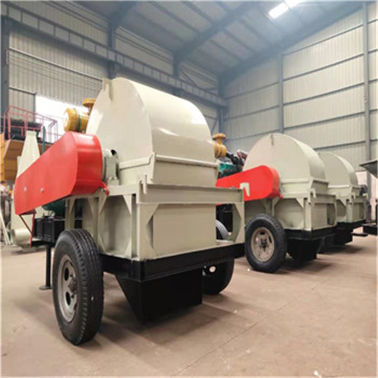 500型樹枝木棒粉碎機(jī) 移動燃油版菌類用粉碎機(jī)廠家