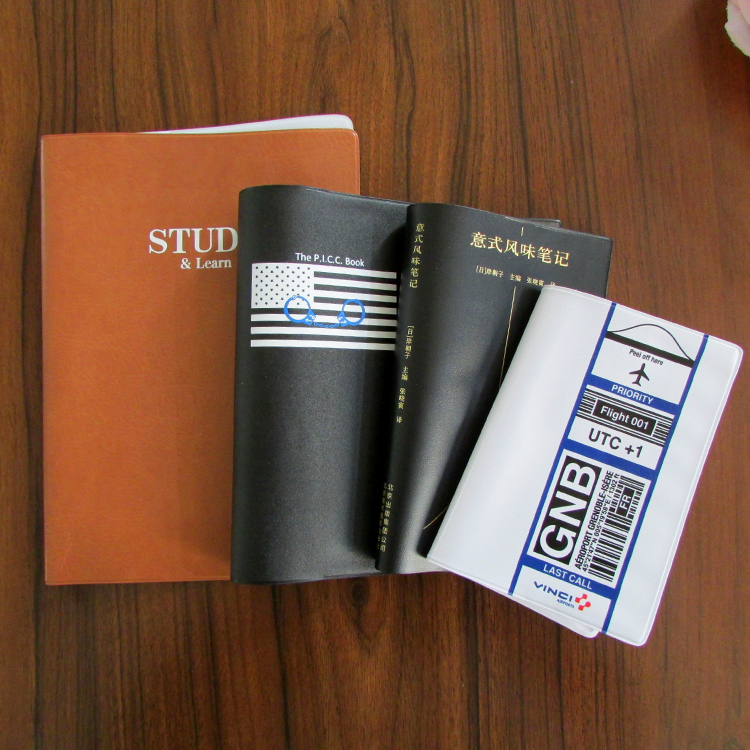 道林紙筆記本適用書衣自我手賬PVC封面書套定做EVA軟膠保護(hù)封面