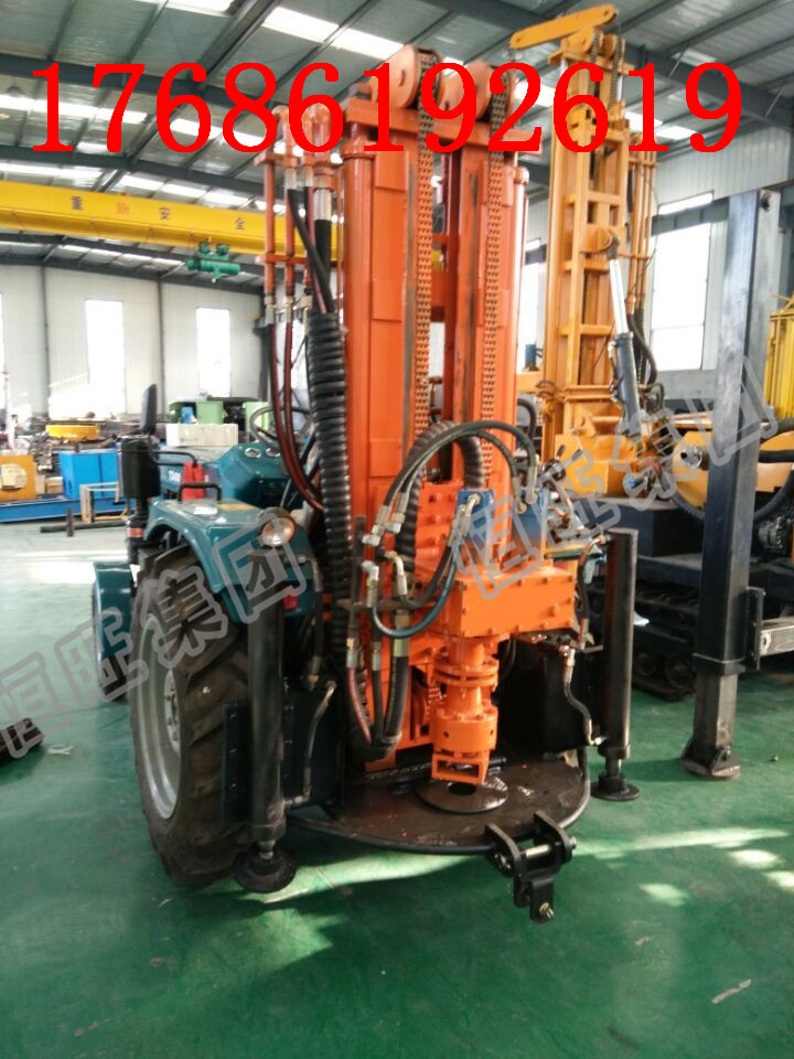 供應(yīng)拖拉機(jī)式氣動(dòng)水井鉆機(jī) 自行式氣動(dòng)水井鉆機(jī)廠家