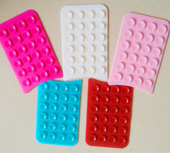 義烏小市場(chǎng)批發(fā)吸盤 三星手機(jī)皮套內(nèi)部單面彩色吸盤