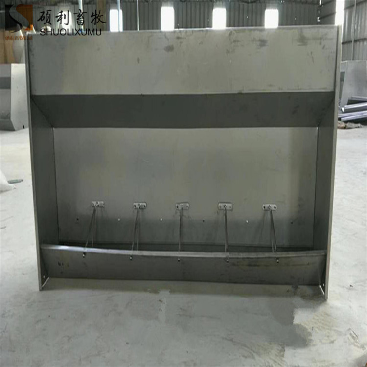 碩利雙面不銹鋼食槽經(jīng)久耐用不傷豬