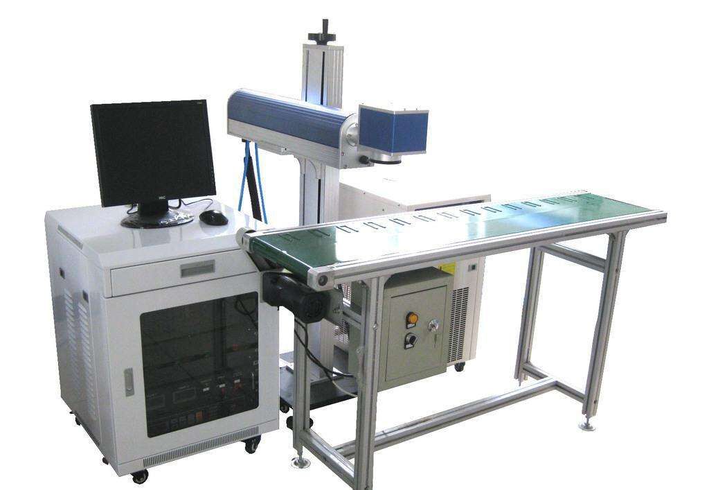 流水線飛行激光打標(biāo)機(jī)