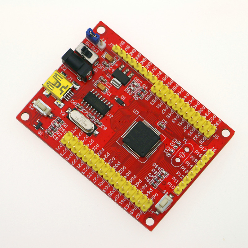 艾克姆 IAP15W4K61S4 IAP15W4K58S4開發(fā)板 核心板 64引腳 MiNi STC15開發(fā)板