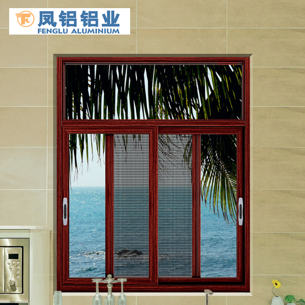 南昌*品牌鋁材門窗 鳳鋁斷橋鋁封陽臺窗戶  南昌鳳鋁50系列鋁合金外開窗