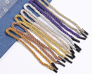 廠家訂購彩色優(yōu)質(zhì)禮品盒包裝繩子哪家好 彩色禮品盒繩 彩色禮品盒繩子