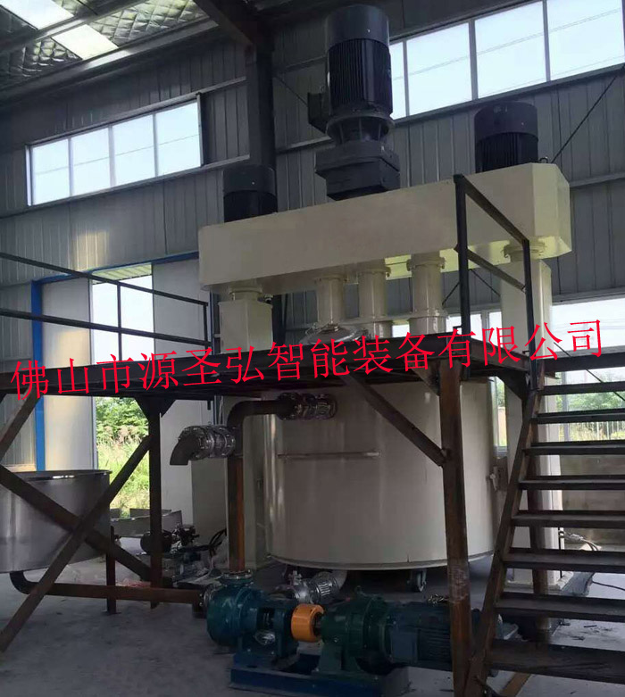 5000L玻璃膠基料攪拌機(jī) 玻璃膠生產(chǎn)設(shè)備 強(qiáng)力分散機(jī)