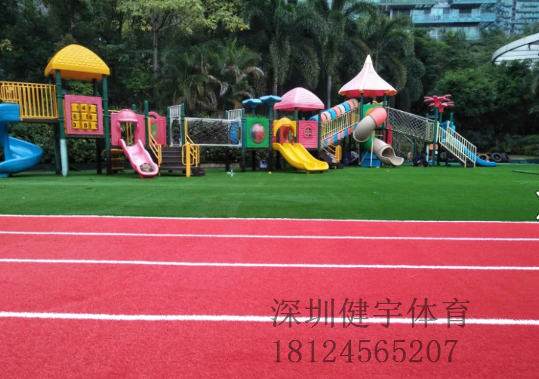 人造草坪-深圳健宇體育設(shè)施工程-施工案例