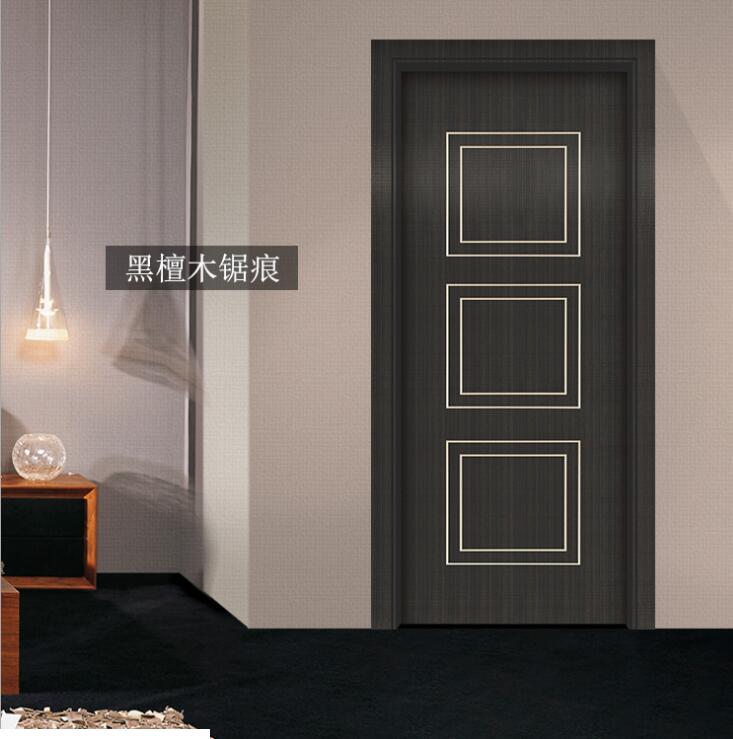 木門定制 生產(chǎn)復(fù)合木門 實木訂做套裝酒店房間門 簡約多層白色室內(nèi)門