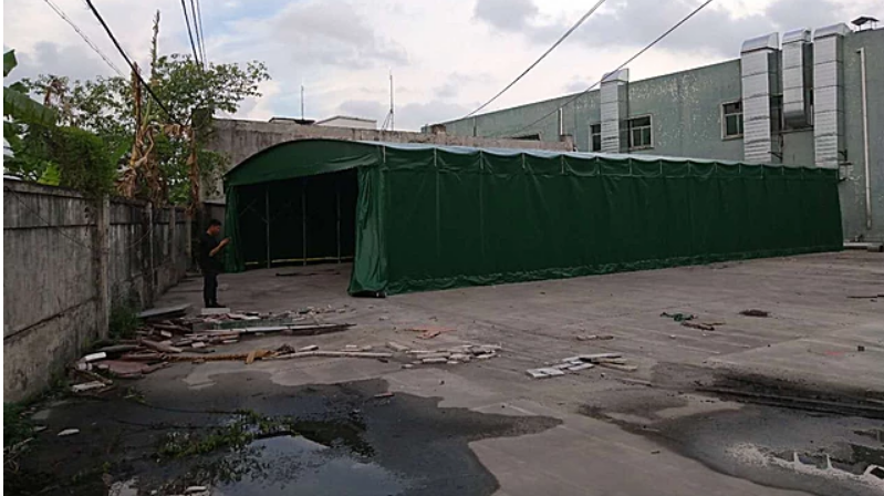 彩鋼蓬 停車蓬 工廠直銷鋼雨棚 推拉蓬 彩鋼蓬批發(fā)
