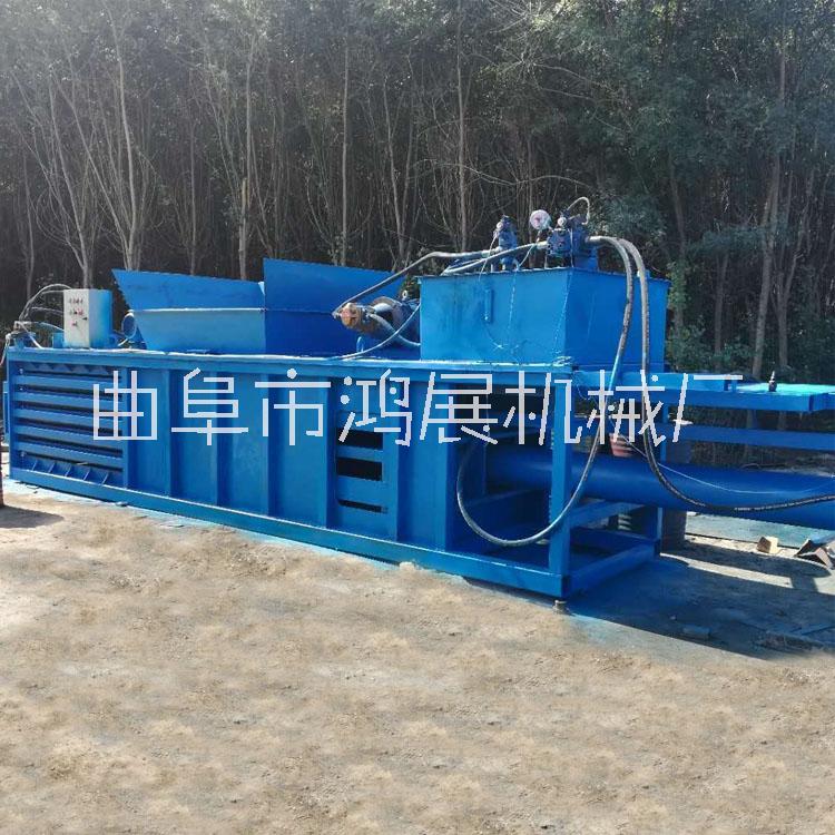 160噸大型臥式噸包袋壓縮打包機(jī) 廠家直銷臥式廢紙箱打包機(jī)