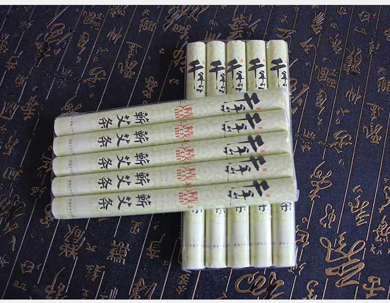 千年艾 三年*蘄艾條 純艾絨手工艾灸條 湖北蘄春廠家批發(fā)直銷 三年陳*艾條