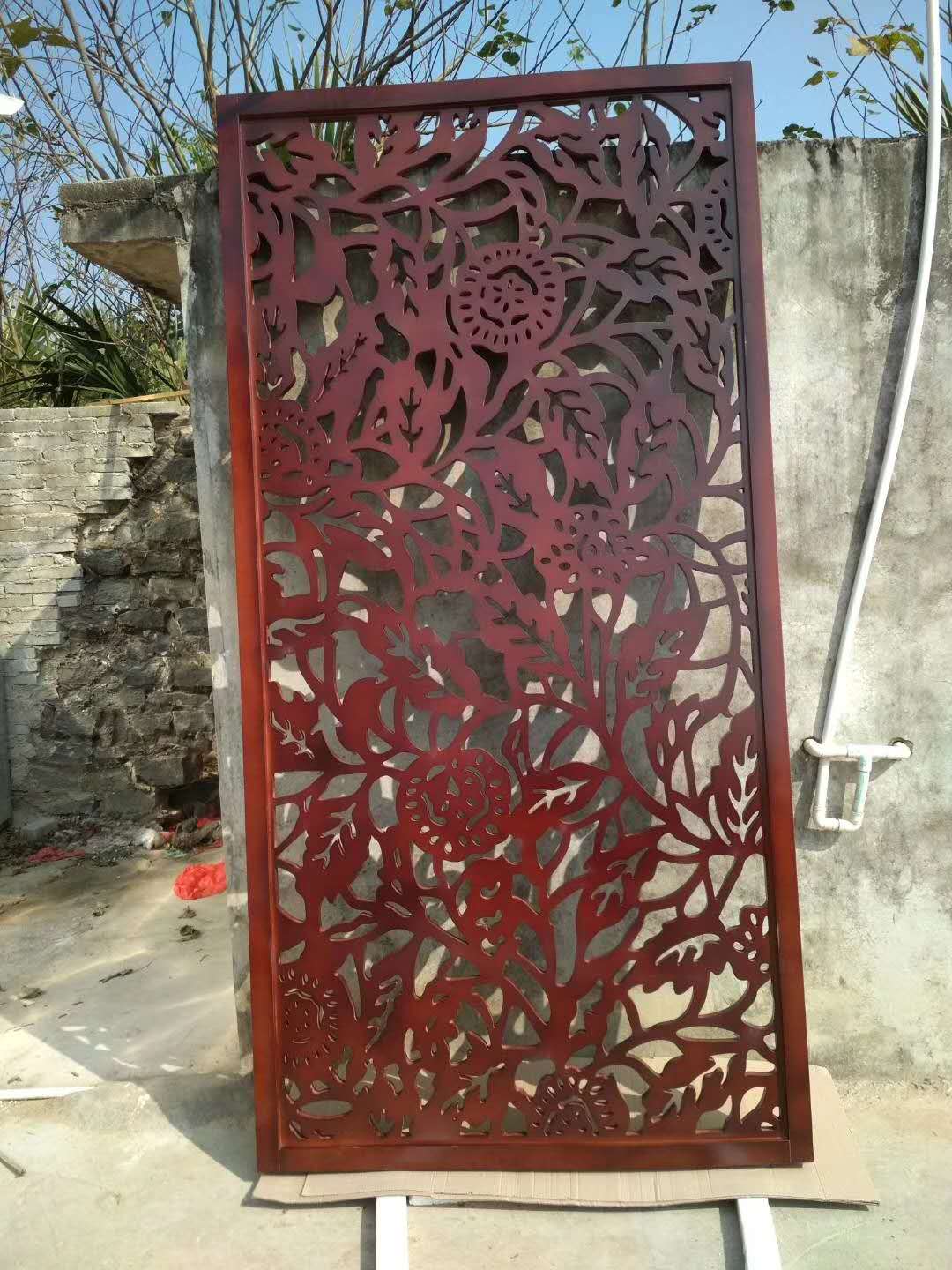 酒店大堂背景墻定制做造型板裝飾波浪板-波浪板加工廠-東林造型板廠