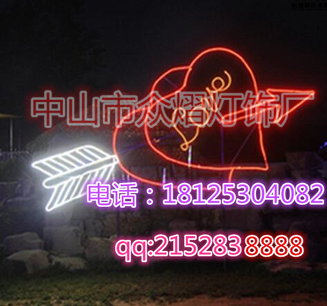 供應led花瓶倒花造型燈 led民族風情拱門跨街燈 道路亮化裝飾
