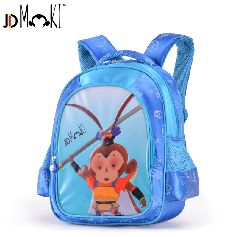 定制JDMOKI新款卡通可愛小學(xué)生兒童書包批發(fā)幼兒園兒童雙肩書包