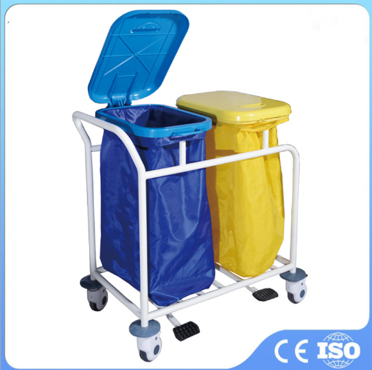 醫(yī)用不銹鋼桶污物車晨間護(hù)理車 醫(yī)用不銹鋼桶污物 車晨間護(hù)理車