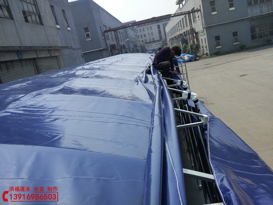 上海伸縮雨棚移動(dòng)式倉(cāng)儲(chǔ)雨篷怎么做 上海鴻禧篷廠(chǎng)在線(xiàn)解答