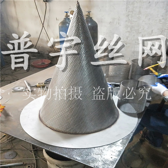 供應DN650錐形不銹鋼304管道臨時過濾器