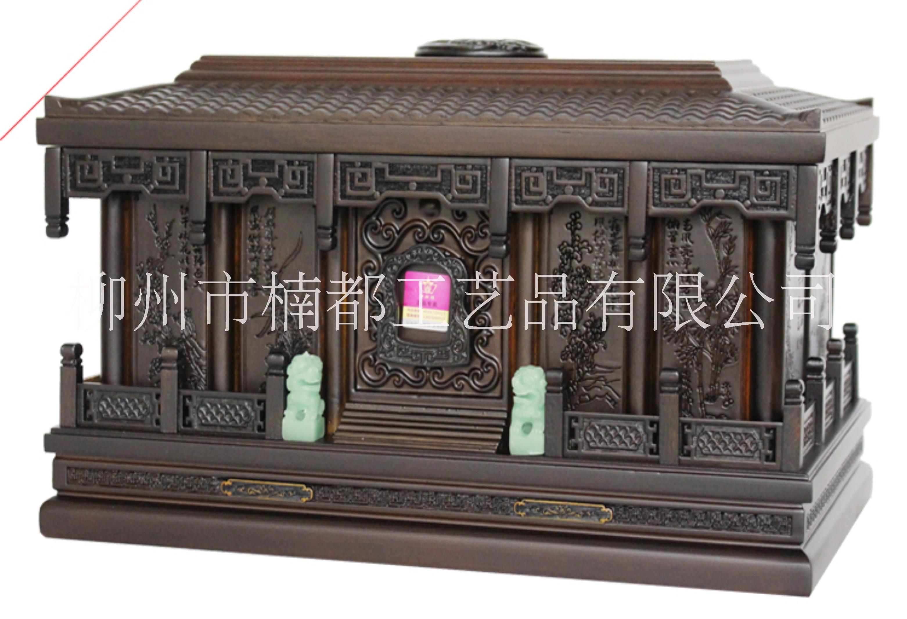 純實(shí)木骨灰盒非洲柚檀王木壽盒梅蘭