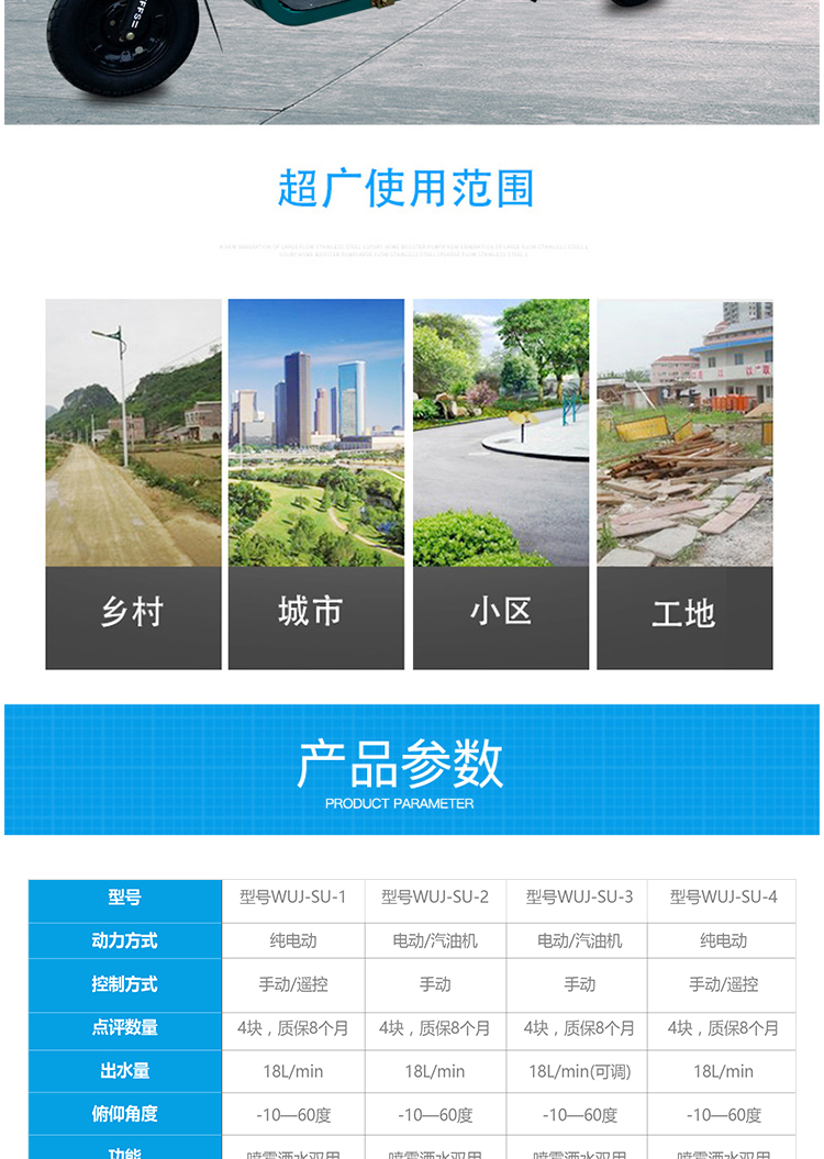 灑水車、新能源灑水車