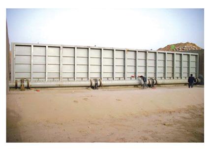 液壓翻板鋼壩 廠家直銷液壓翻板鋼壩