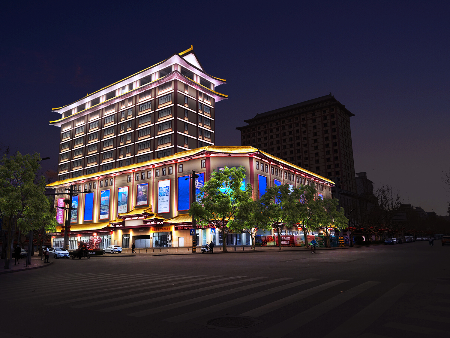 亮化工程效果圖