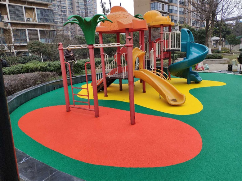上海小區(qū)塑膠地坪施工廠家