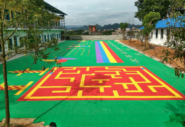 幼兒園懸浮地墊室外籃球場(chǎng)拼裝防滑塑料運(yùn)動(dòng)跑道地板促銷包郵