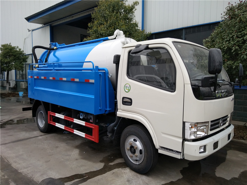 5噸東風(fēng)小多利卡清洗吸污車，5噸東風(fēng)小多利卡管道疏通車，5噸東風(fēng)多功能清洗吸污車，黃牌清洗吸污車配置