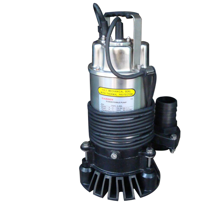 GARDEN嘉頓CCS-2.4SA 單相潛水排污泵葉輪帶攪拌
