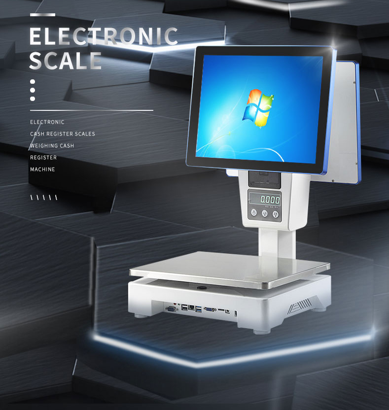 農(nóng)貿(mào)市場生鮮超市水果店*稱重收銀一體秤