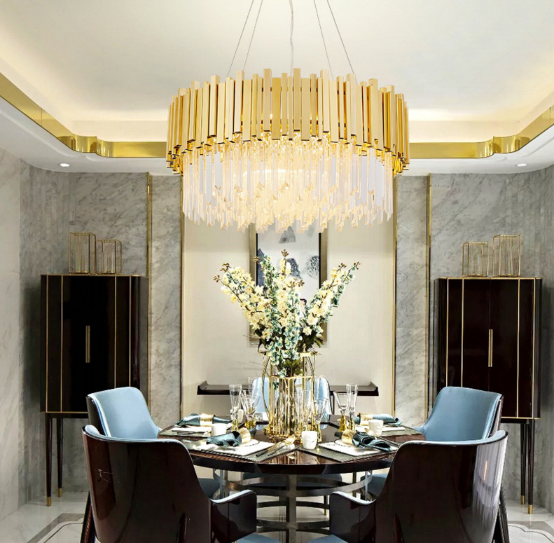 廠家直銷創(chuàng)意后現(xiàn)代水晶客廳吊燈 簡約輕奢臥室書房燈具 餐廳吊燈 客廳吊燈報價 客廳吊燈批發(fā)