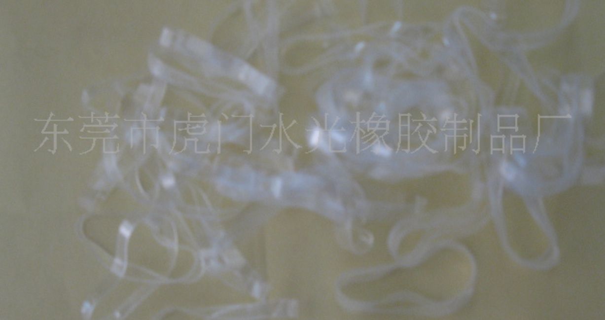 大量批發(fā)各種顏色.環(huán)保透明橡皮筋 透明橡皮圈