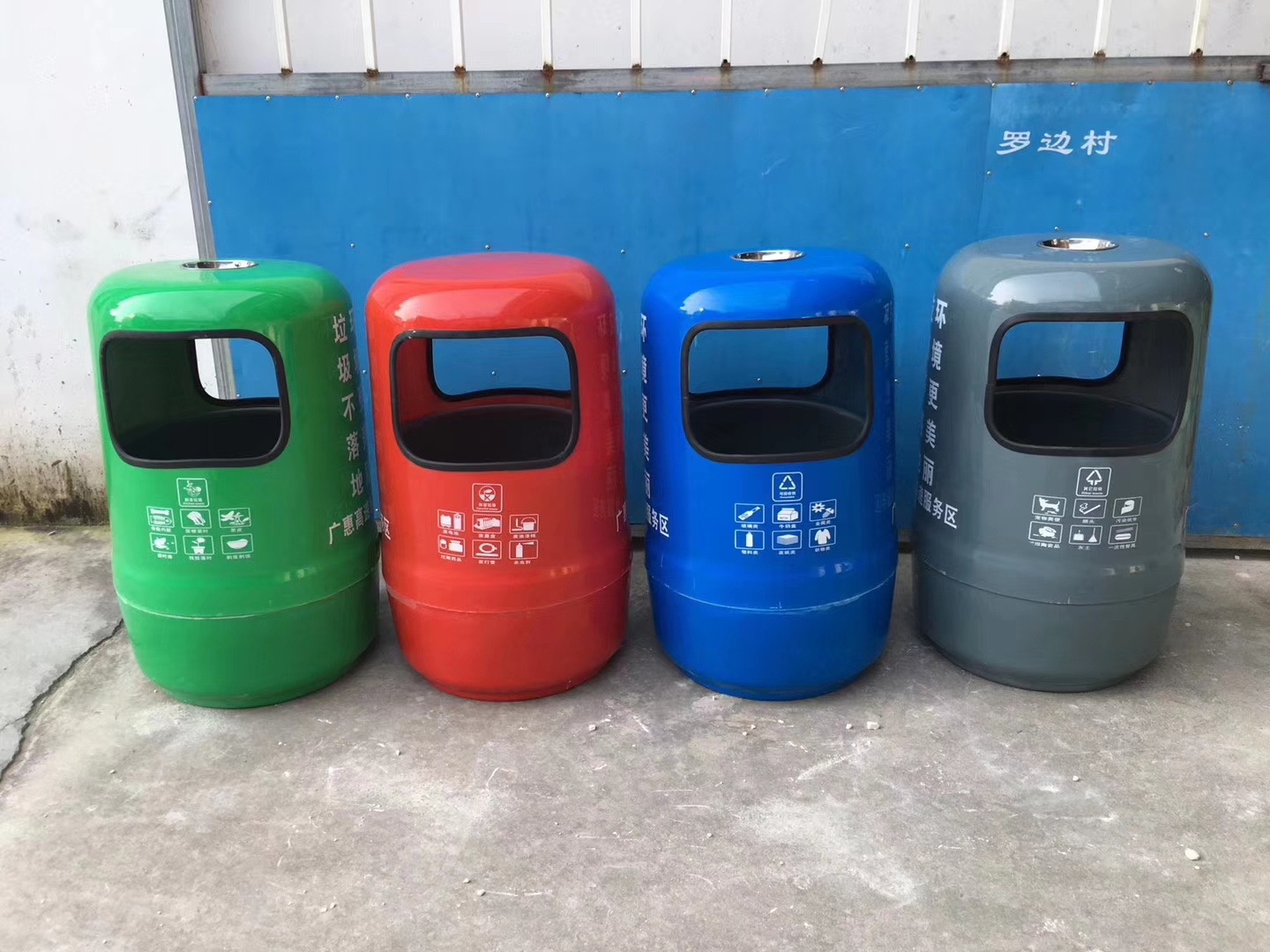 240L垃圾桶生活垃圾桶可拖掛垃