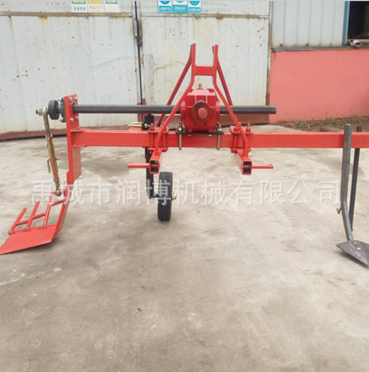 拖拉機(jī)帶農(nóng)用單行大蔥收獲機(jī)深淺可調(diào)