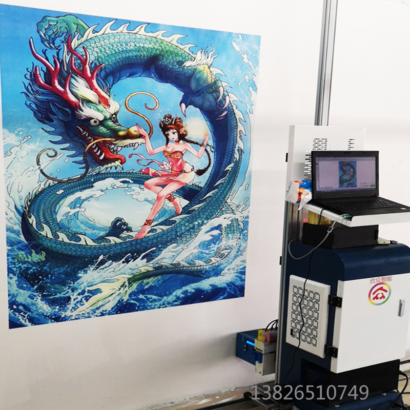 3d墻體彩繪機(jī) 戶外大型3d打印機(jī)廣告宣傳