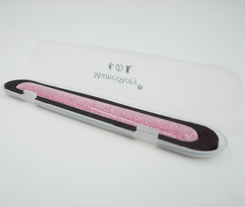 閃粉納米玻璃指甲銼 閃粉水晶銼 美甲工具 打磨拋光條