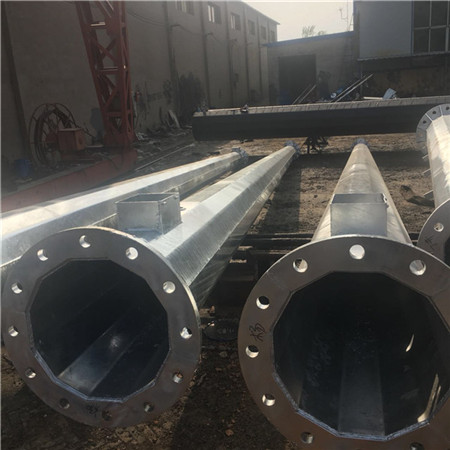 廠家圖紙定制10KV輸電鋼桿 熱鍍鋅防腐電力鋼桿 電力鋼桿