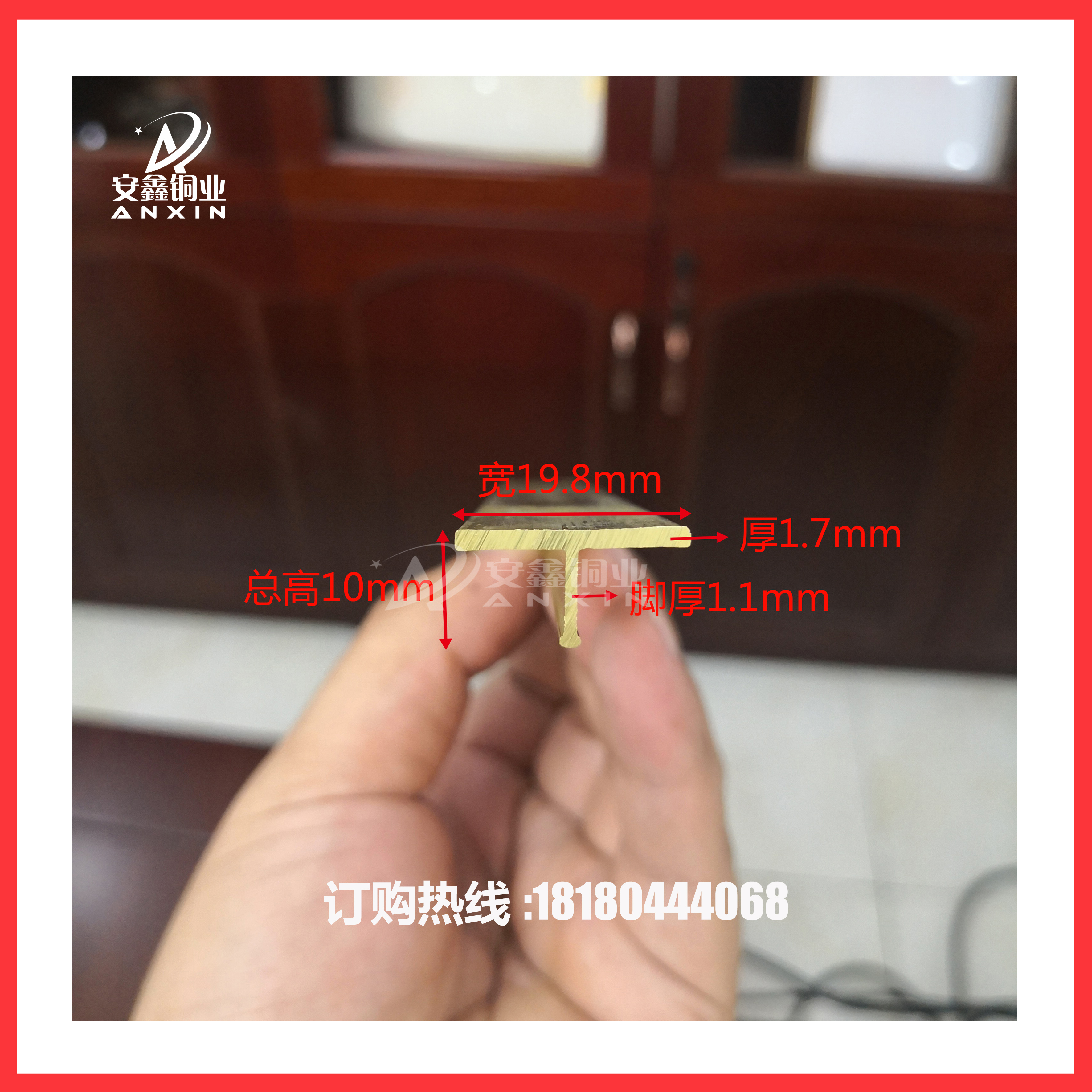 廠家直銷 裝飾銅條 T型銅條 銅壓條 大理石裝飾銅條 地面裝飾銅條收邊條 黃銅條
