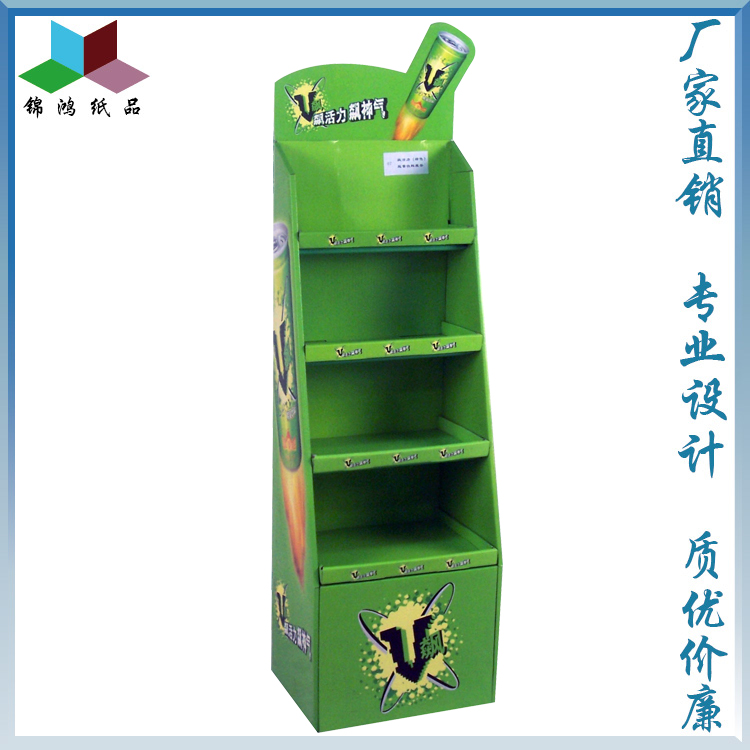 紙質(zhì)促銷貨架廠家/可定制 *