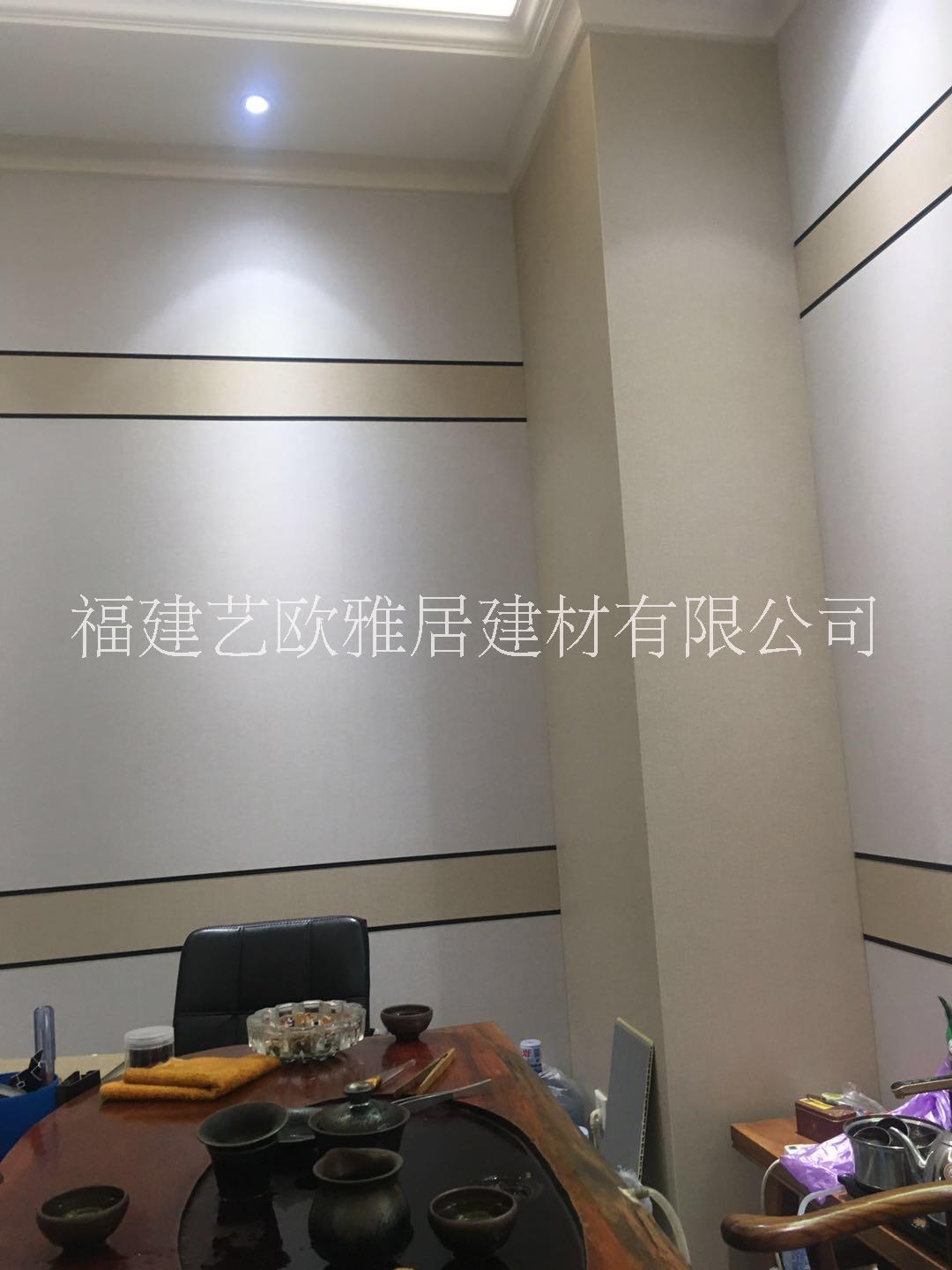 竹木纖維集成墻板 批發(fā)集成墻面板 集成裝飾板 工程墻面板 無縫墻板