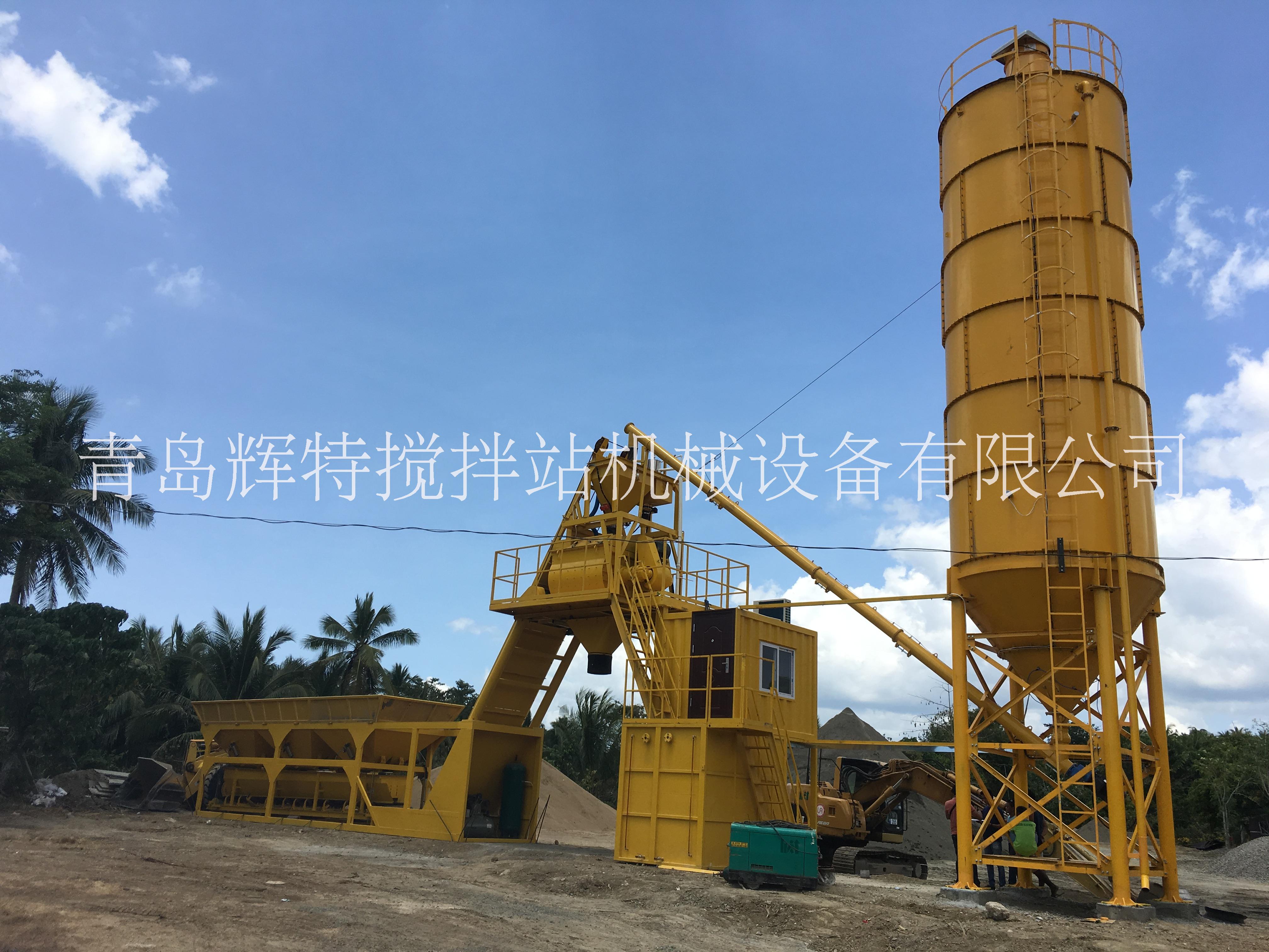 HZM50兔基礎(chǔ)攪拌站