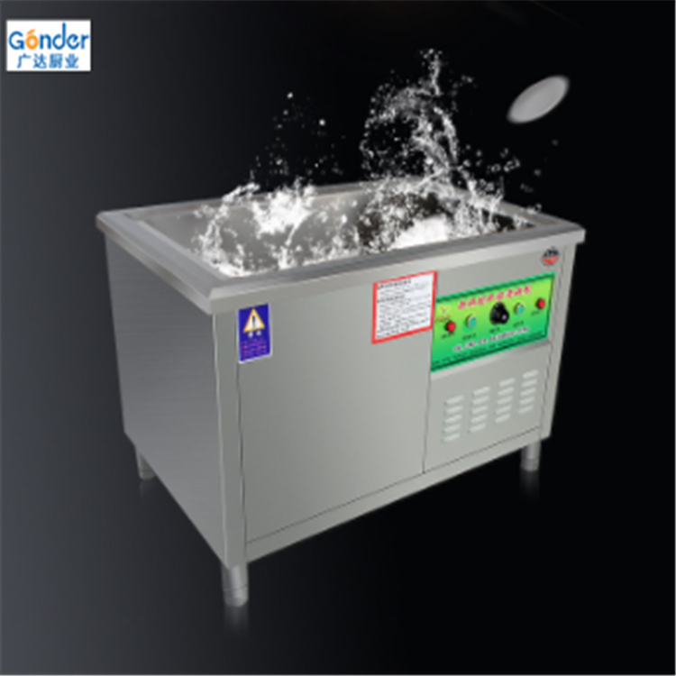 濟寧廣達生產(chǎn)商用超聲波洗碗機雙槽洗碗機 濟寧廣達超聲波洗碗機