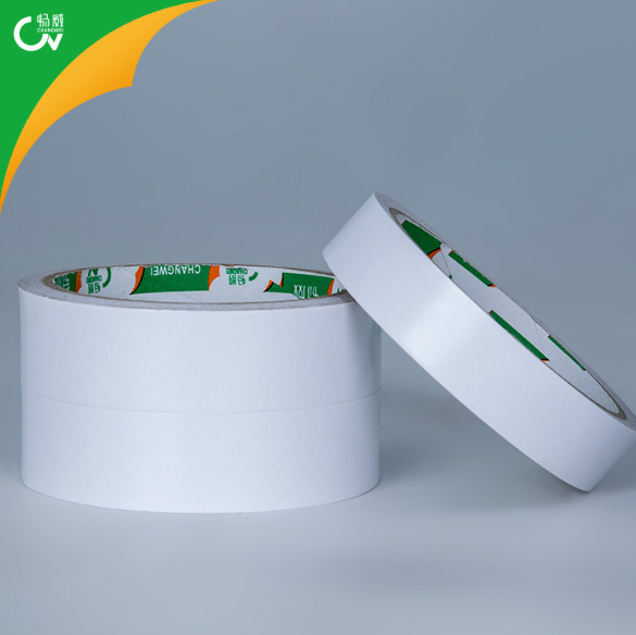 生產(chǎn)雙面膠帶文具辦公海報手工粘貼雙面膠帶 方便易用 粘力穩(wěn)