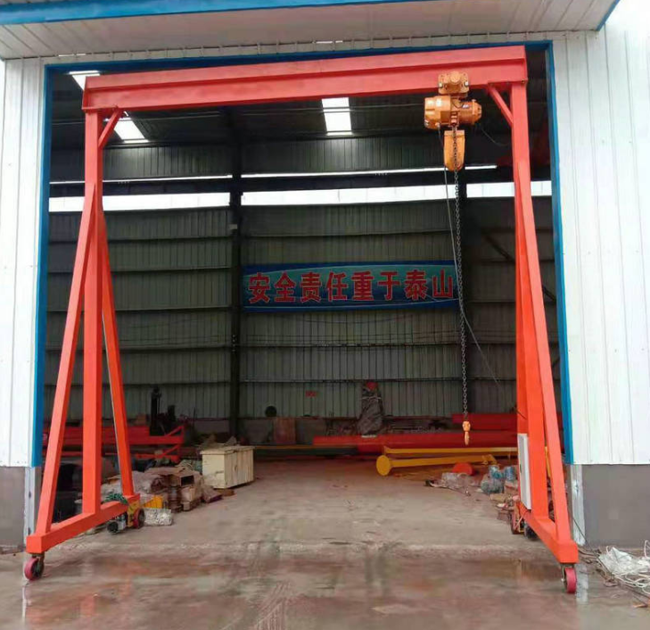 專業(yè)生產(chǎn)可移動(dòng)式簡易龍門架 輕小型電動(dòng)龍門架 0.5t-10t龍門吊機(jī)