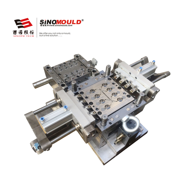 西諾翻蓋模具 蓋子模具 塑料蓋子模具 洗發(fā)水蓋子模具 多腔蓋子模具
