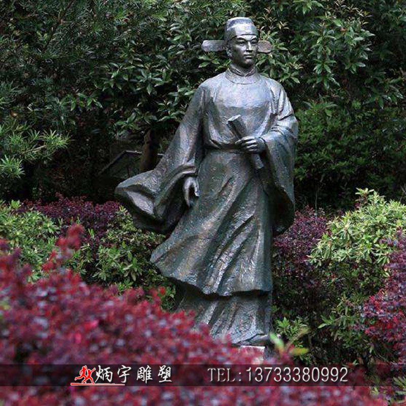 曲陽縣炳宇雕塑 騎馬人物雕塑 古代狀元郎回鄉(xiāng)探訪雕塑 官員雕塑 寫毛筆字人物雕塑 孝文化雕塑 校園人物雕塑